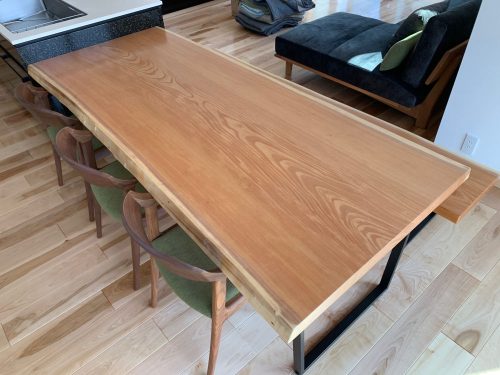 ケヤキ　テーブル