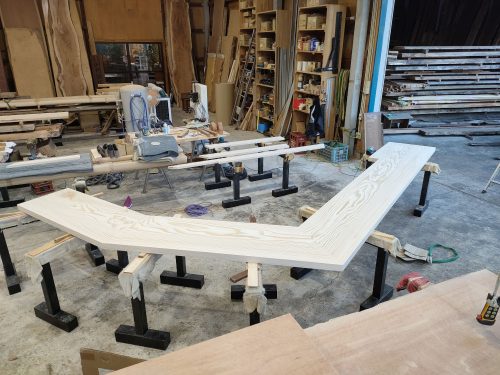 モミ　変形カウンタ／無塗装2